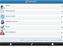 Tablet Screenshot of opensoft.cl